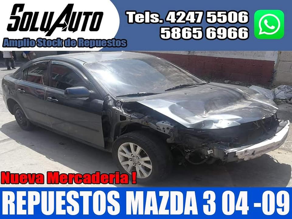 NUEVO INGRESO REPUESTOS MAZDA 3 2004 A 2009 cc2000

Culata 2.0 ( año 2007 a 2009), CAJA TIPTRONICK (