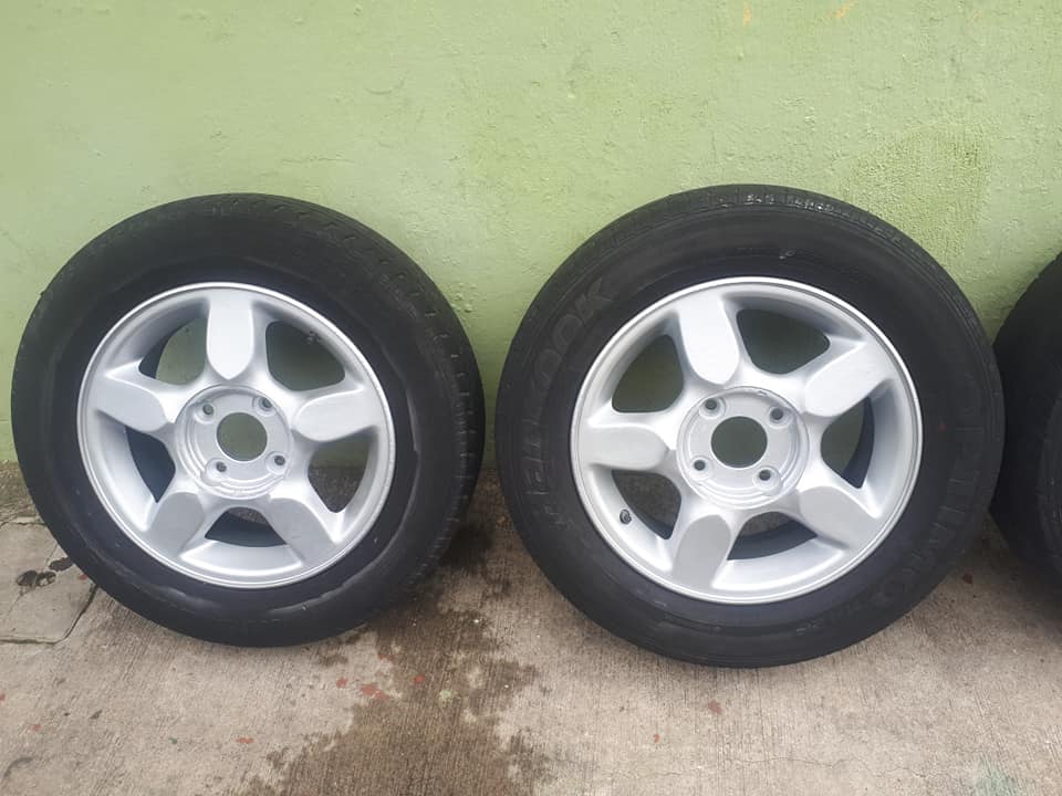Aros Rin 15 de magnesio 4x114 aceptó aros