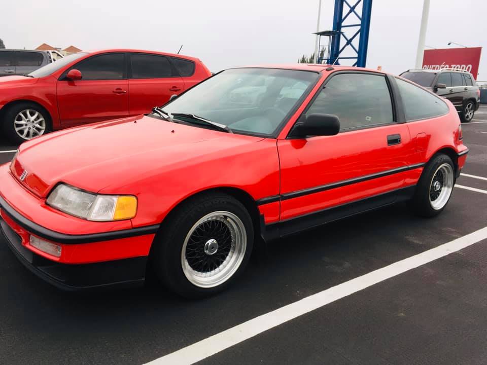 Lindo honda crx reciente ingreso 91