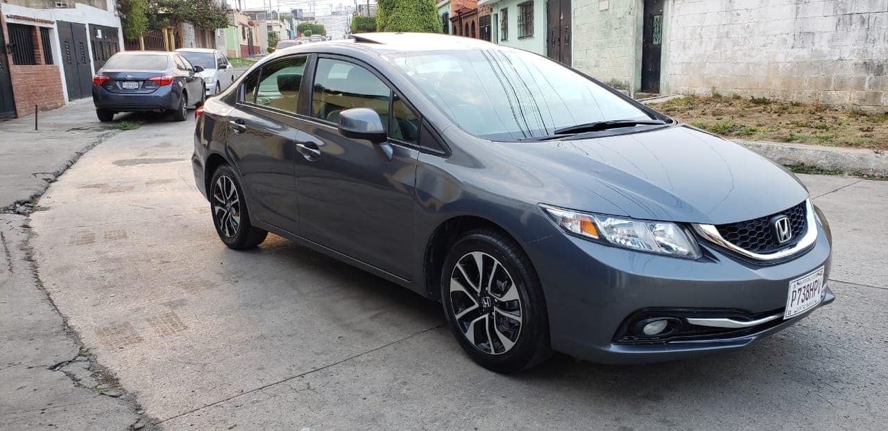 Honda Civic Ex-l 2013 Automatico Recién Traído Tel.41407070