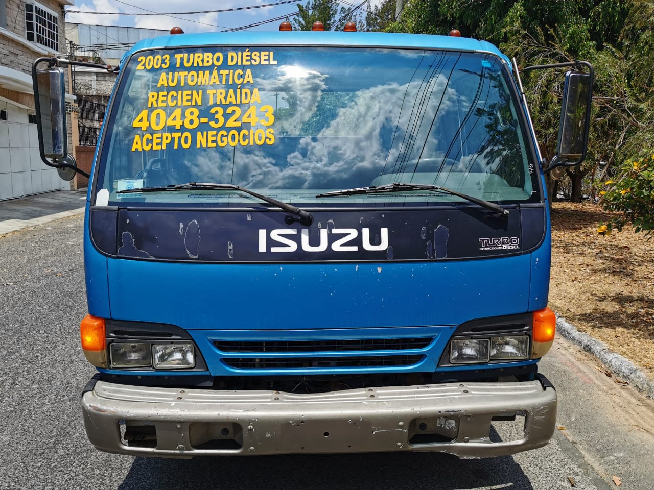 VENDO GRUA ISUZU NPR AUTOMATICA 2003(NECESITA ARREGLOS)