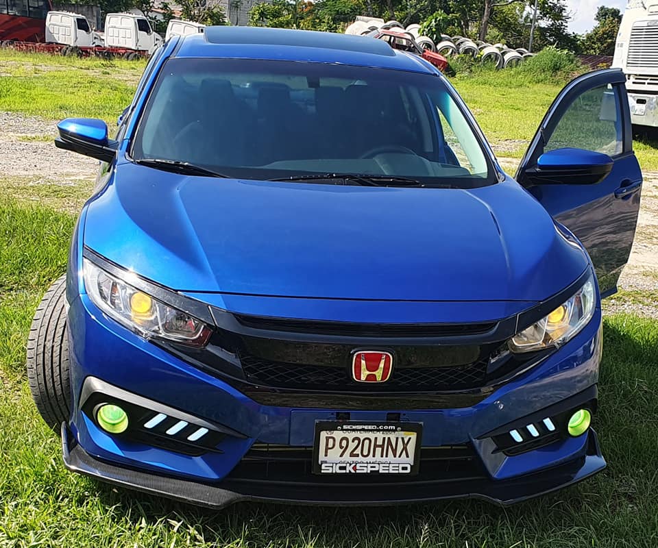 Honda civic 2016 turbo kit R impecable bolsas aire