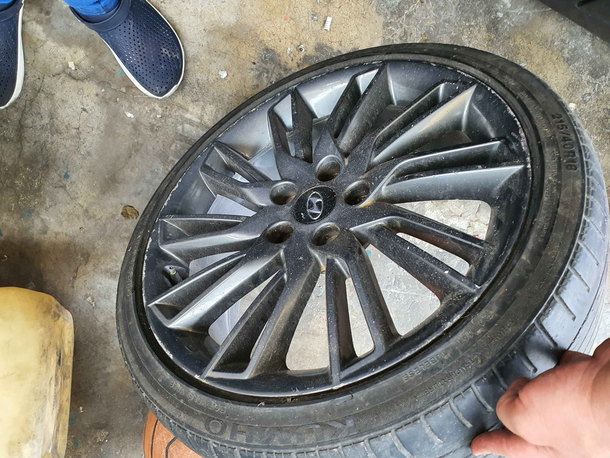 2 aros rin 18s para hyundai veloster