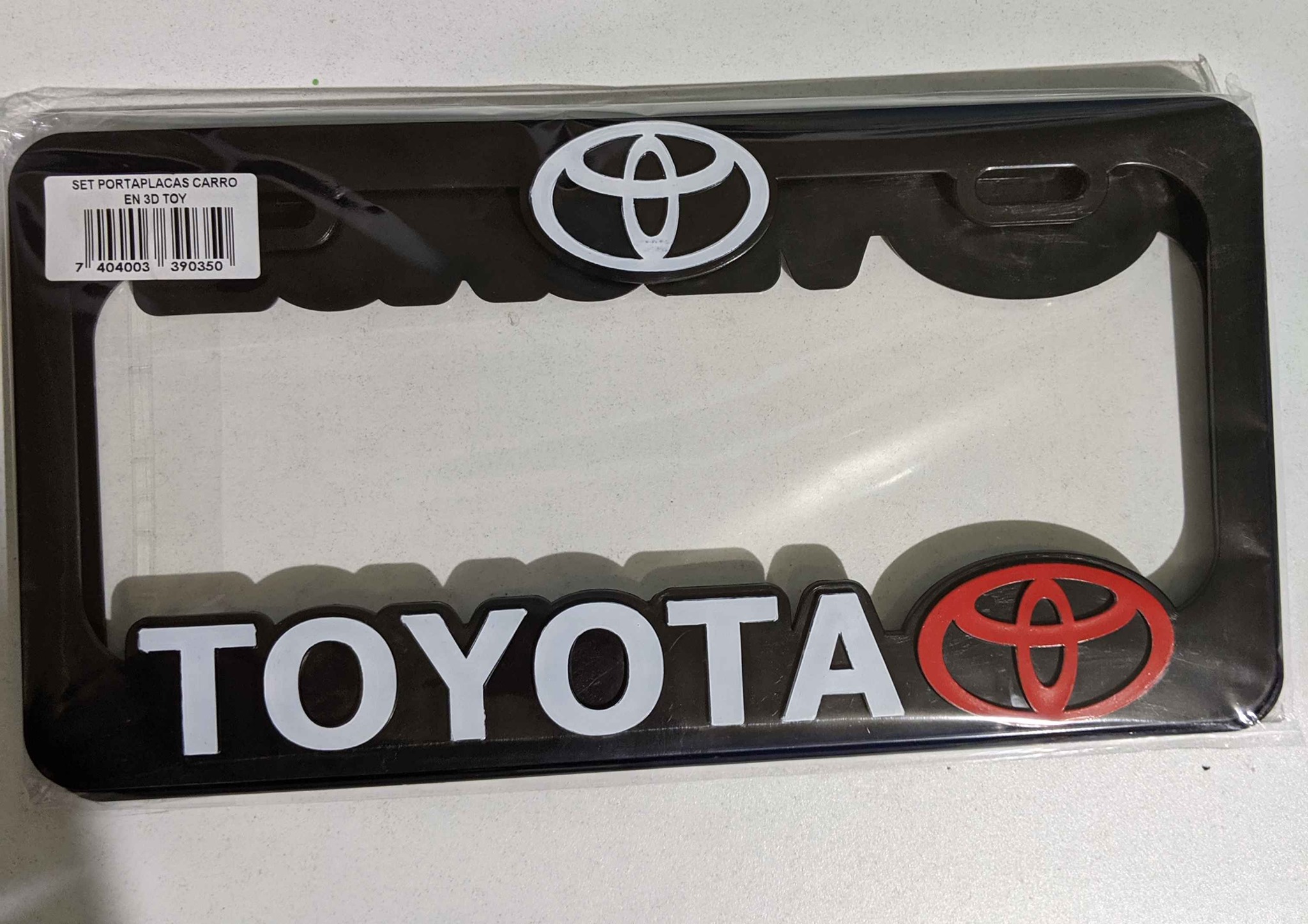 Porta Placas 3D