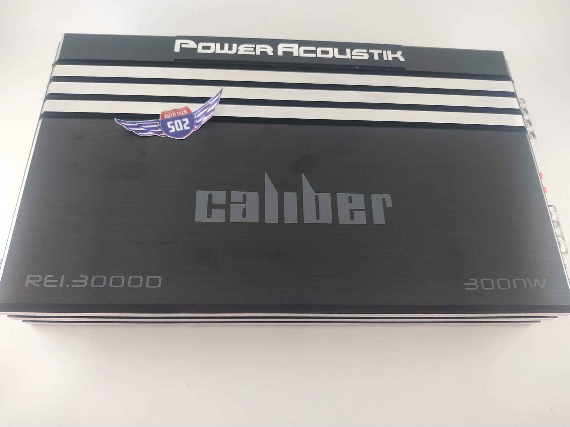 AMPLIFICADOR POWER ACOUSTIK 3000 WATTS MAX 1 SOLO CANAL CLASE D MONOBLOCK