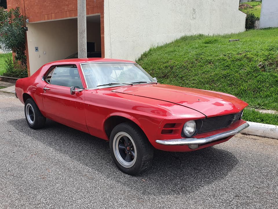 Ford Mustang 1970 6 en línea mecánico papeles en orden negociable