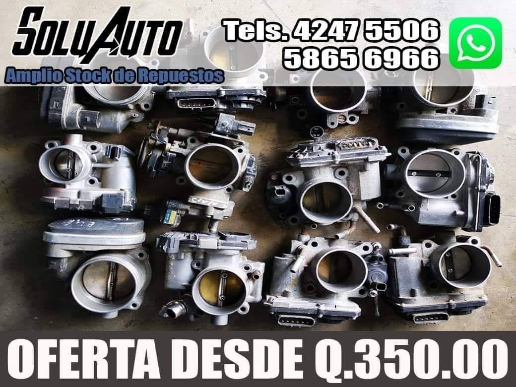 OFERTA Y LIQUIDACIÓN DE TPS / CUERPOS O GARGANTAS DE ACELERACION DESDE Q.350.00