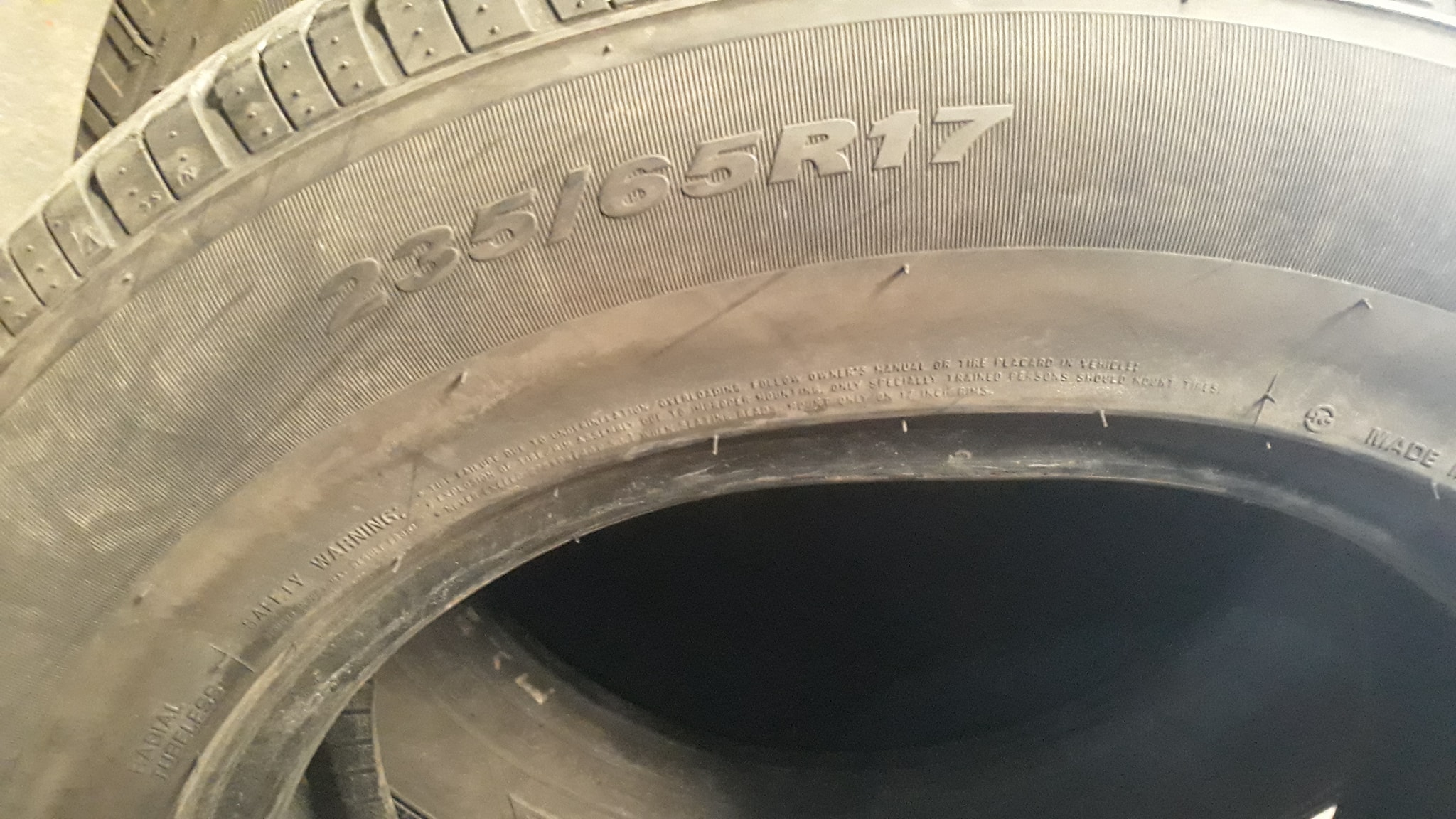 Hankook 235 65 17 nítidas