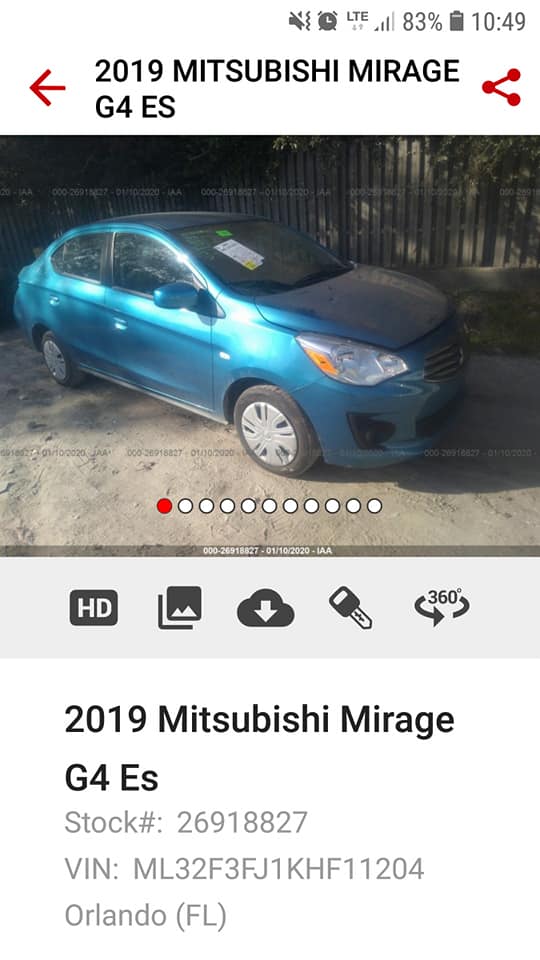 Mitsubishi Mirage G4 Mecánico 2019