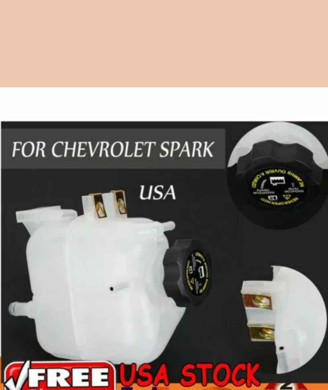 AUXILIAR DE RADIADOR PARA CHEVROLET SPARK  2013 al 2015