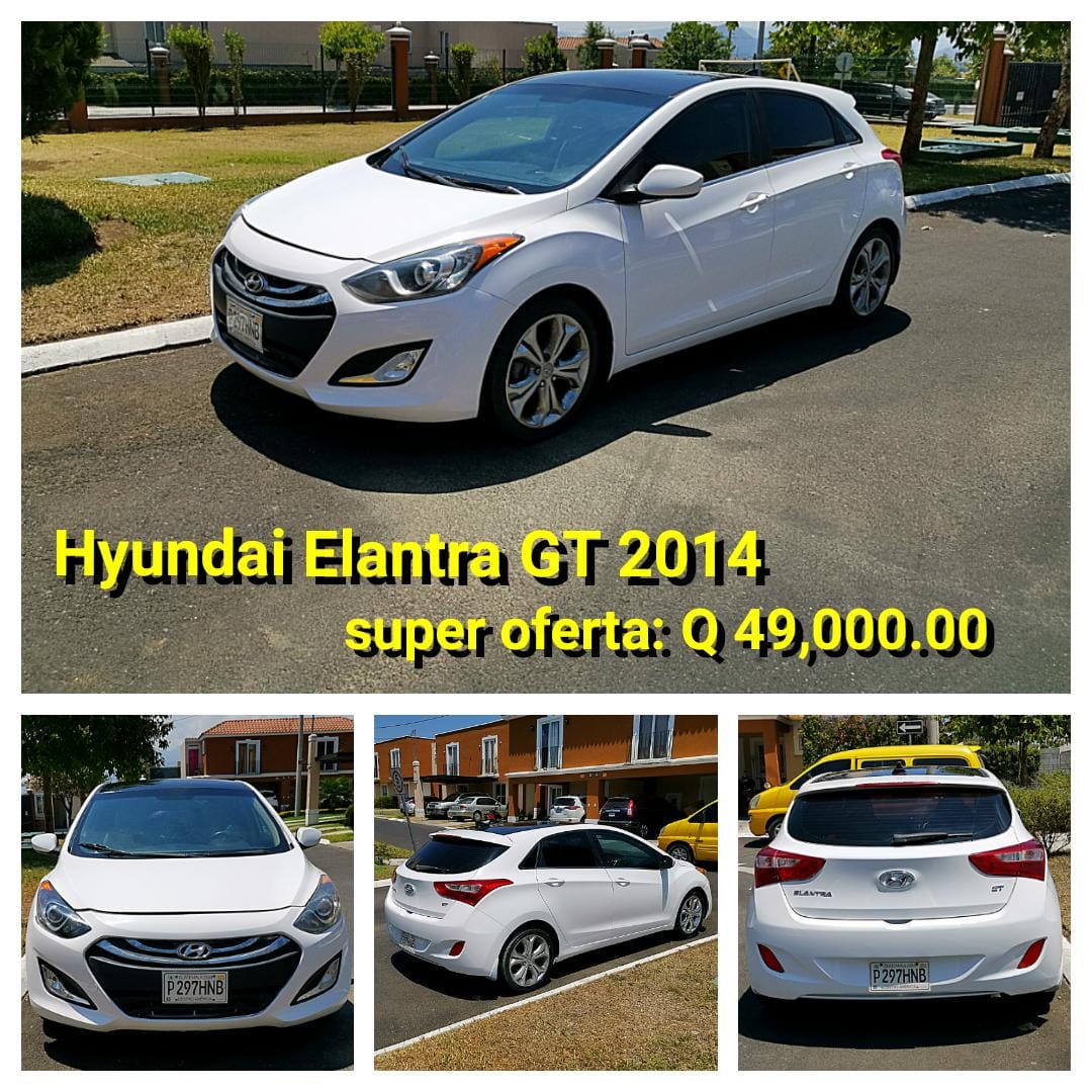 HYUNDAI ELANTRA GT 2013
 Q 49,000.00 NEG.
Llamenos 50187061 respondemos whatsapp...