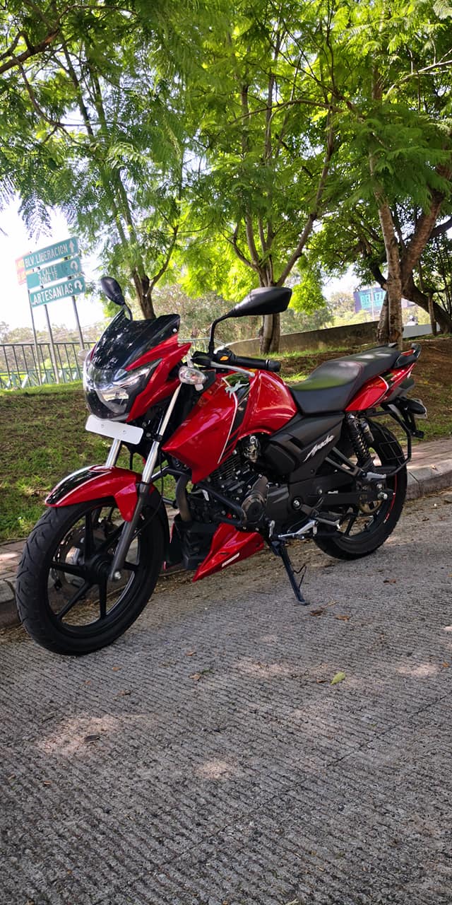 Apache 160, M 2020, 3500 km recorridos, esta nuevita