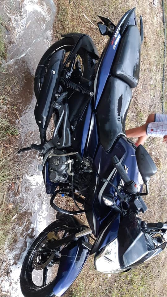 Vendo hermosa pulsar 135 modelo 2018