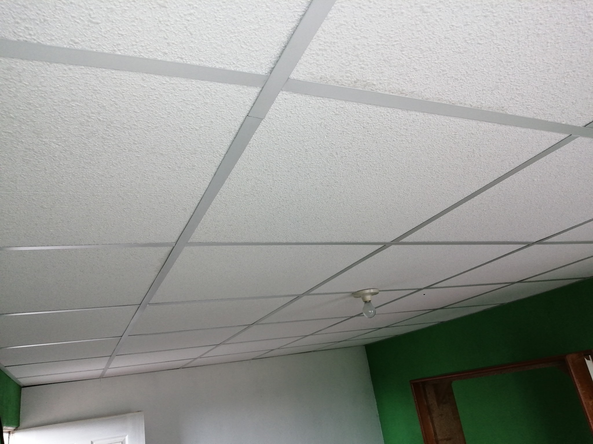 Cielo falso reticulado y tipo losa, PVC, Duroport, fibra mineral y vinil. cel: 4641-8835