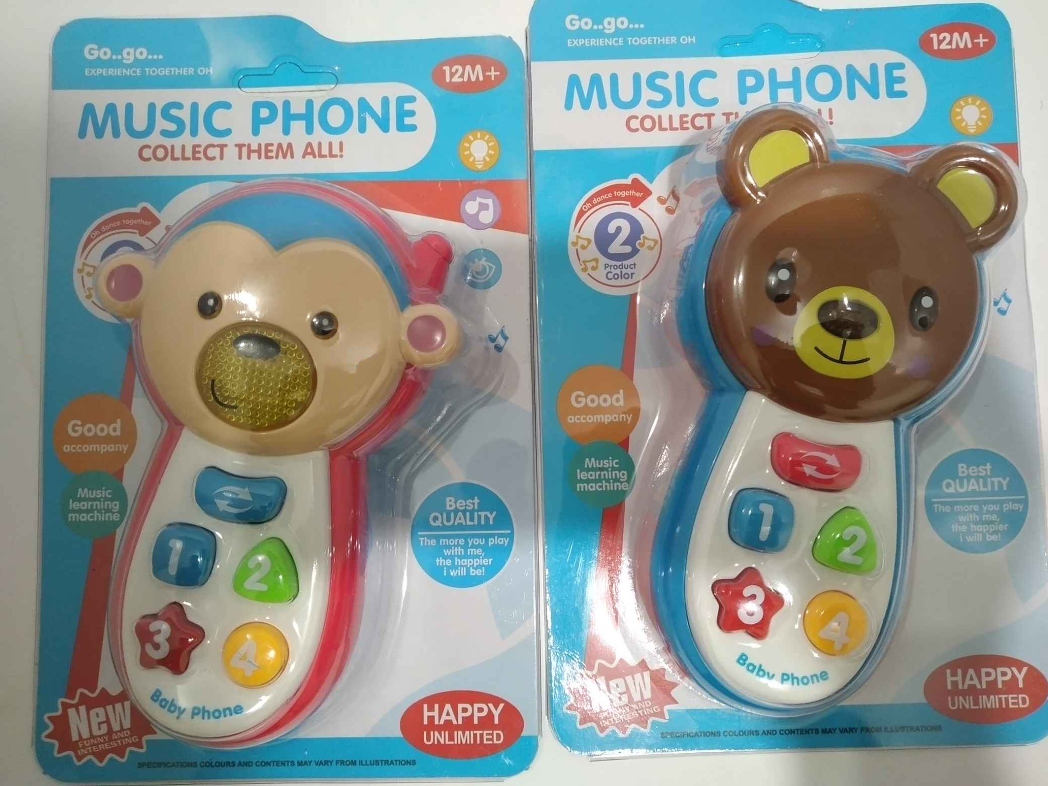 Bonito juguete estimulante para bebés con sonido y luz