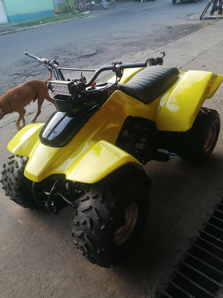 Cuatrimoto suzuki quad runner lt160cc modelo 2000