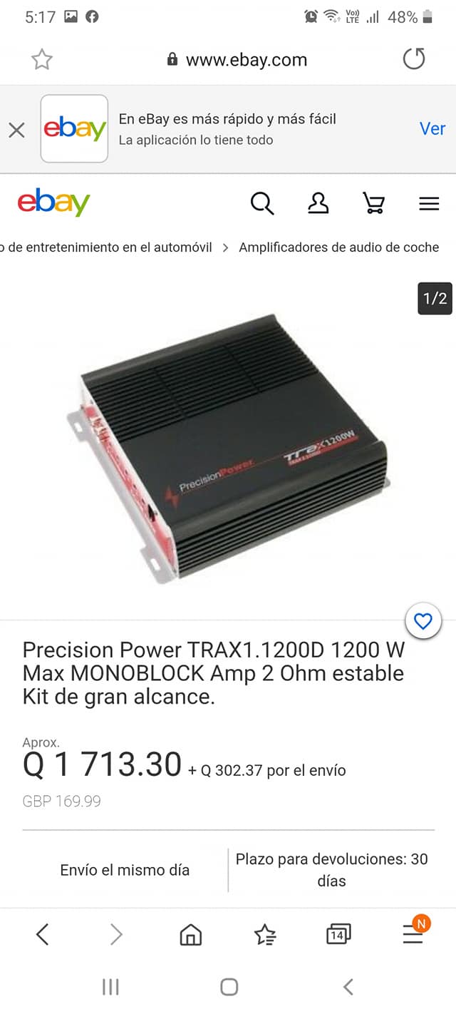 GANGA AMPLIFICADOR PRECISION POWER 1200W GANGA GANGA