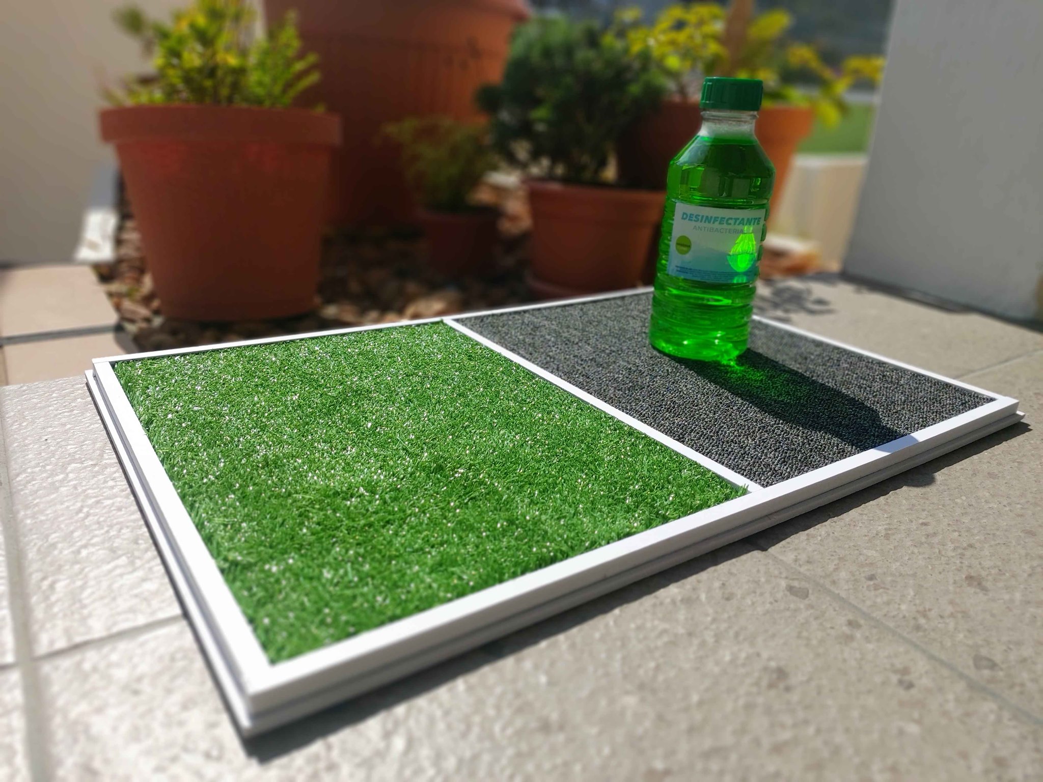 Alfombra doble función
