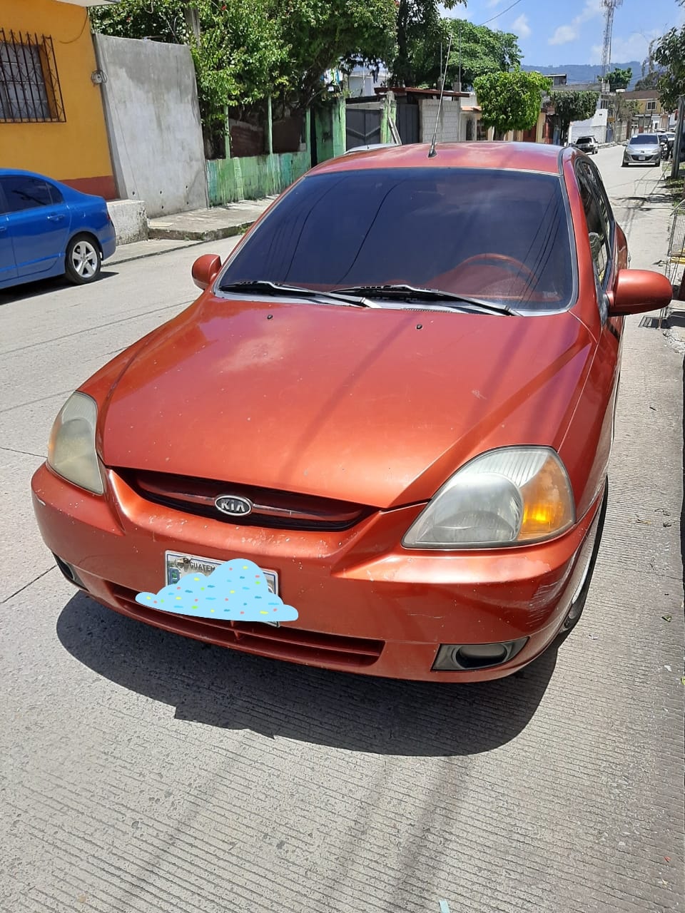 Kia Rio 2003 y 10k doy Ribete nítido vendo o cambio