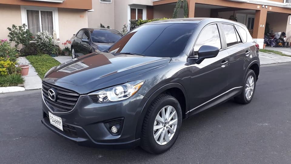 Mazda CX5 2016 Tiptronic Motor 2.5cc Skyactiv F/E A/C Bluetooth Aros Cámara Radio Touch Q81,000 Neg