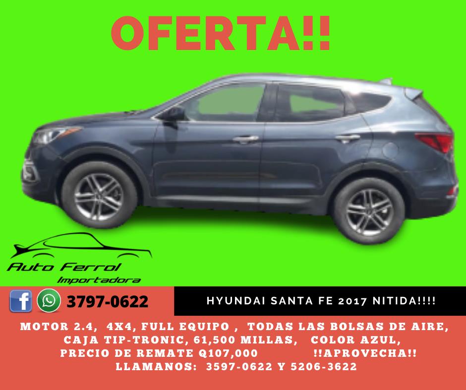 2017 HYUDAI SANTA FE  SANTA FE
