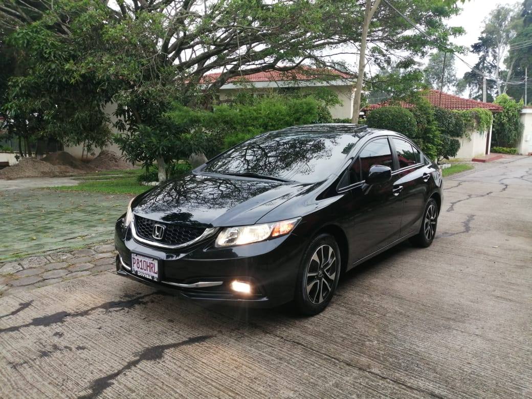 2013 HONDA CIVIC EX 2013 AUTOMATICO MOTOR 1.8 AIRE ENFRIANDO BOLSAS DE AIRE RECIBO VEHICULO TEL. 56945636