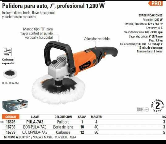 Pulidora y LustradoraTruper