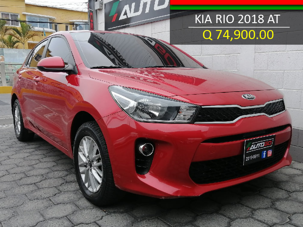 2018 KIA RIO AUTOMATICO