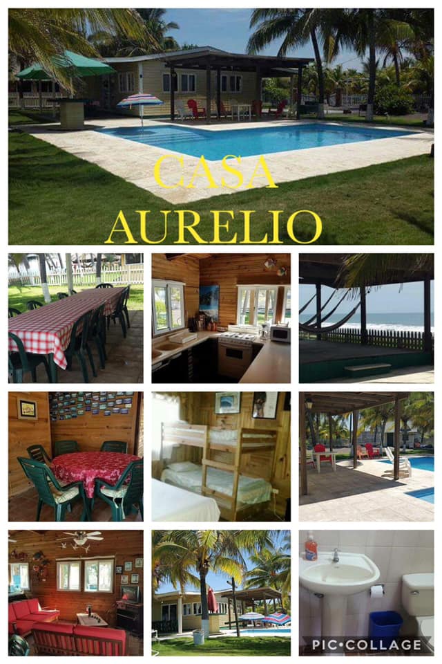 VENGA DISFRUTAR DEL CALOR  A LA PLAYA DE MONTERRICO CON LA FAMILIA