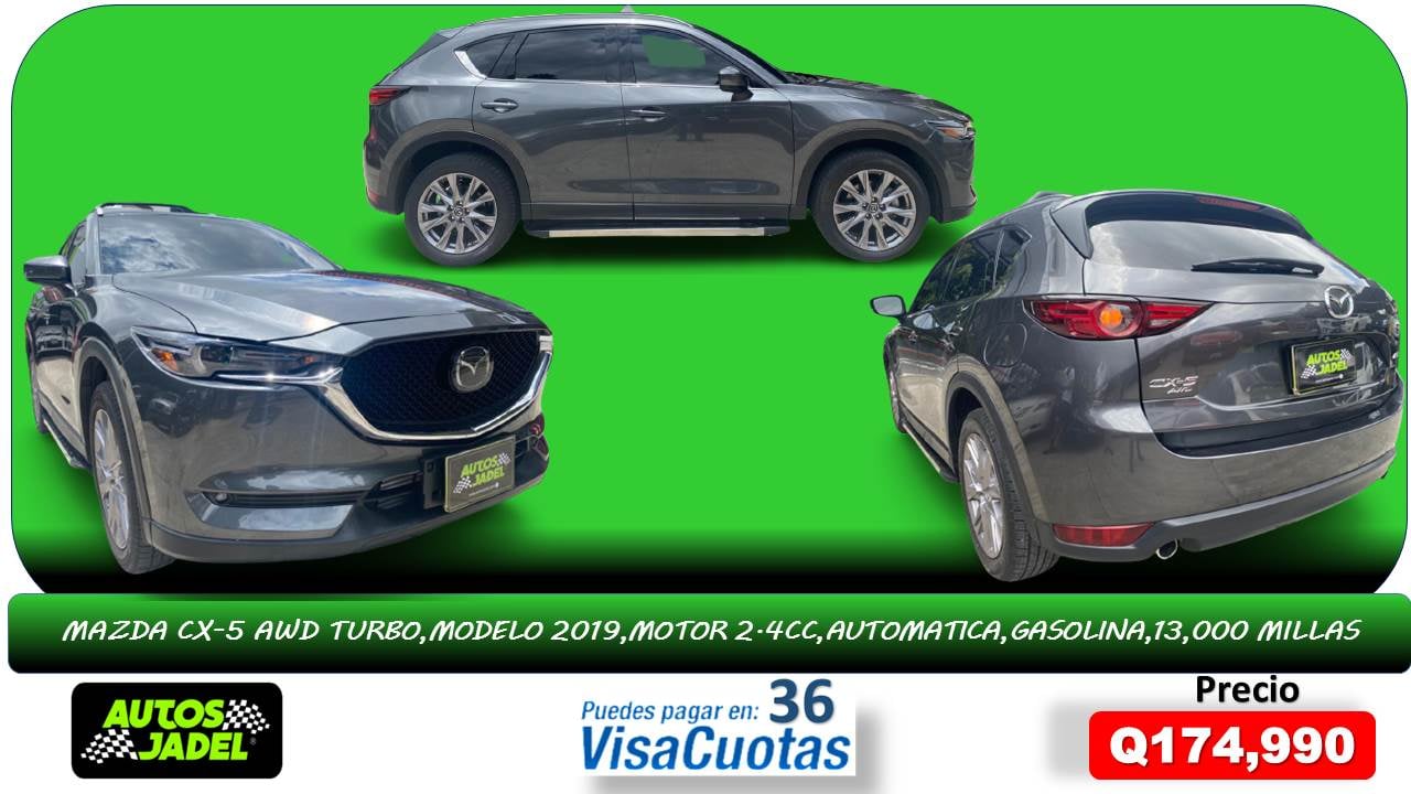 2019 MAZDA CX-5 2019 TURBO
