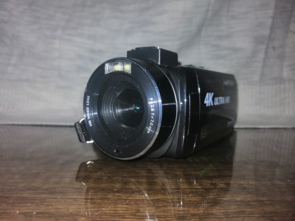 Videocámara 4K 18X Ultra HD