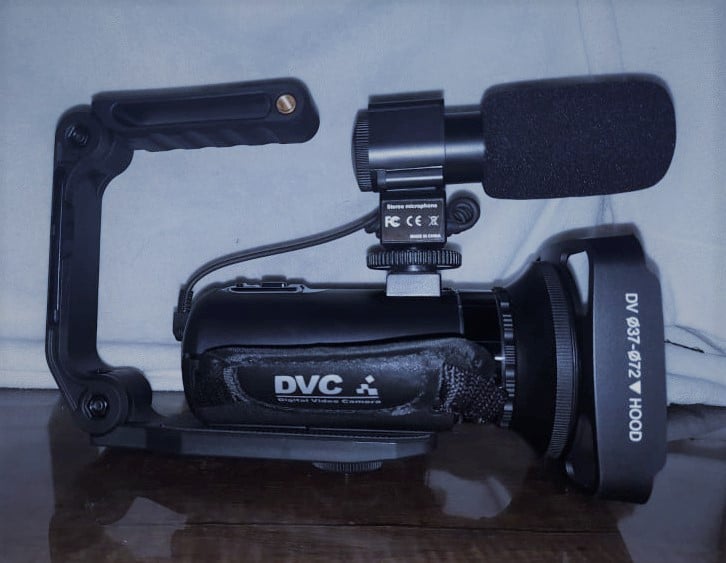 Videocámara Semi Profesional 4K, 56MP 30FPS WiFi IR Versión nocturna