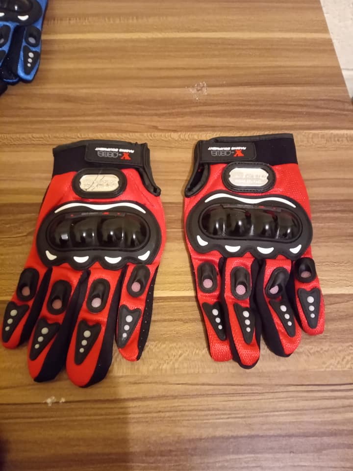 Guantes Para Motoristas Protección en Dedos Nudillos y Muñeca