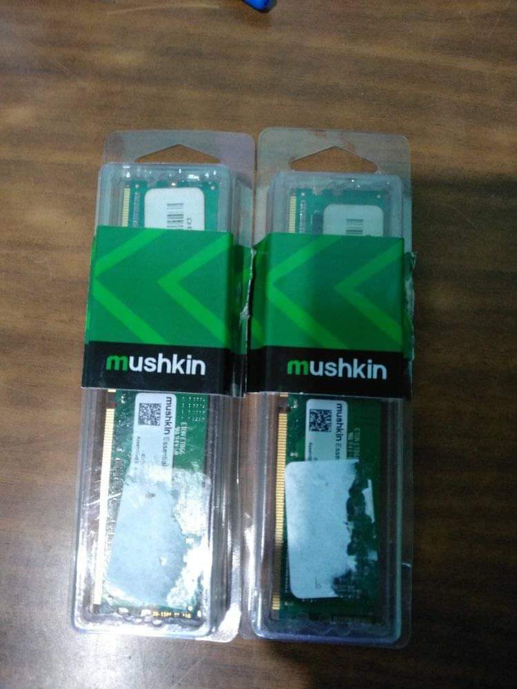2 módulos de ram