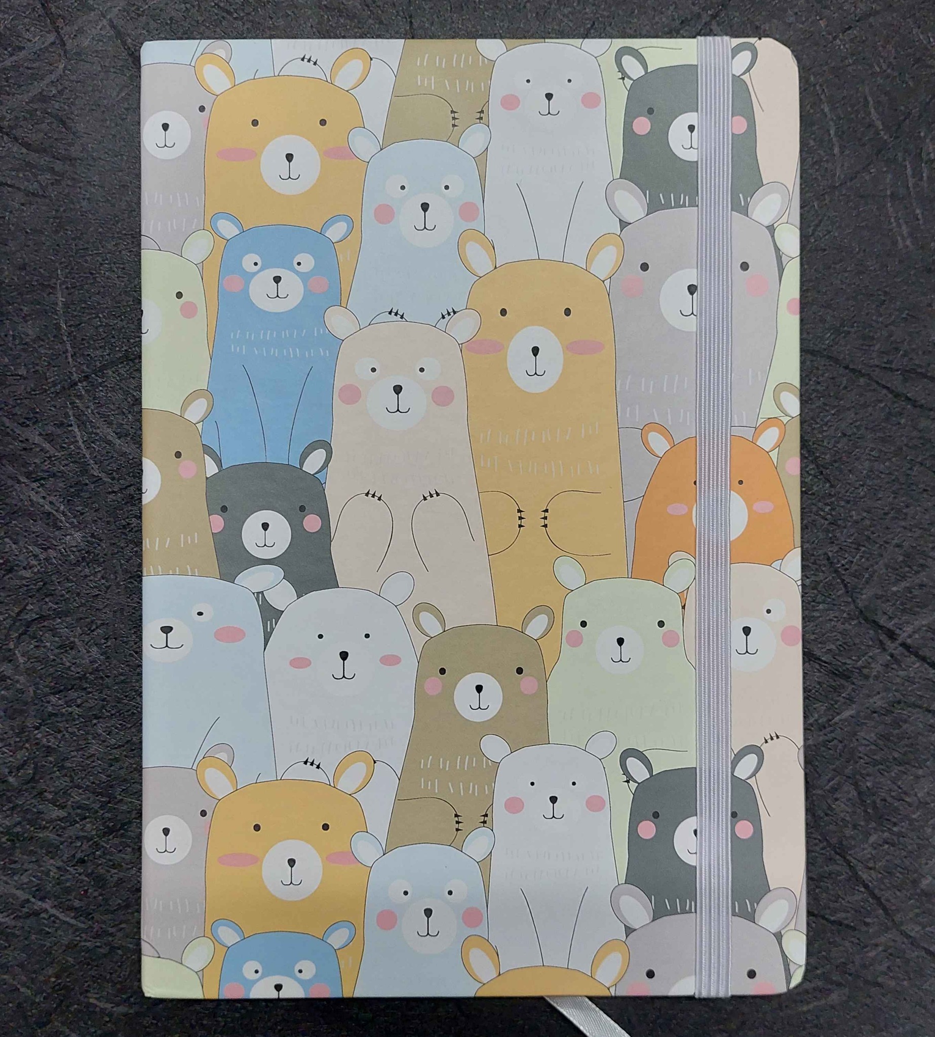 Cuadernos de líneas, tipo agenda