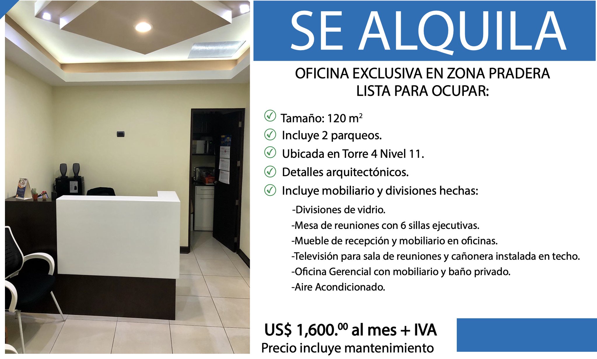 5 habitaciones 2 baños Departamento/condominio
