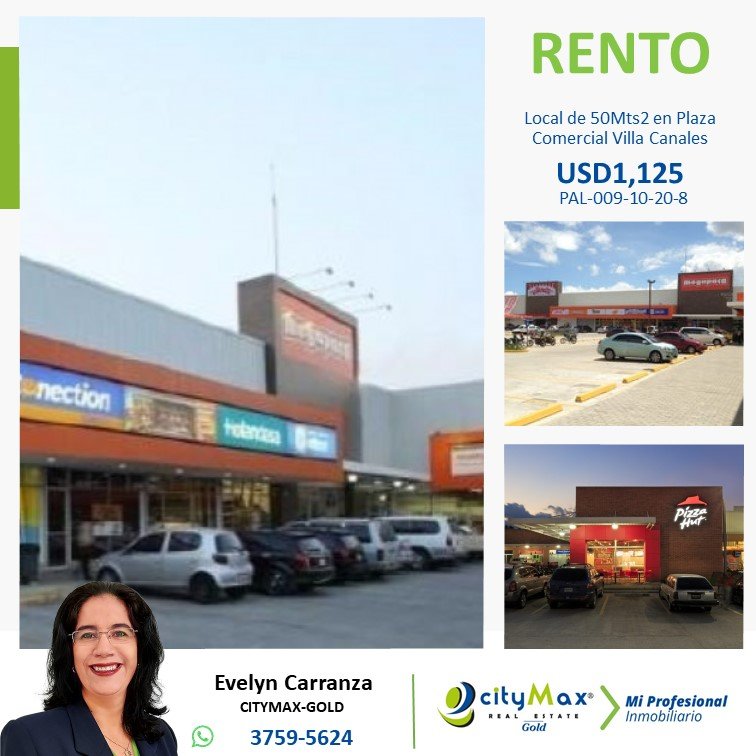 Alquiler de local comercial Villa Canales