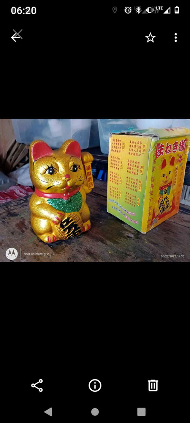 Ga ti to mágico de la fortuna