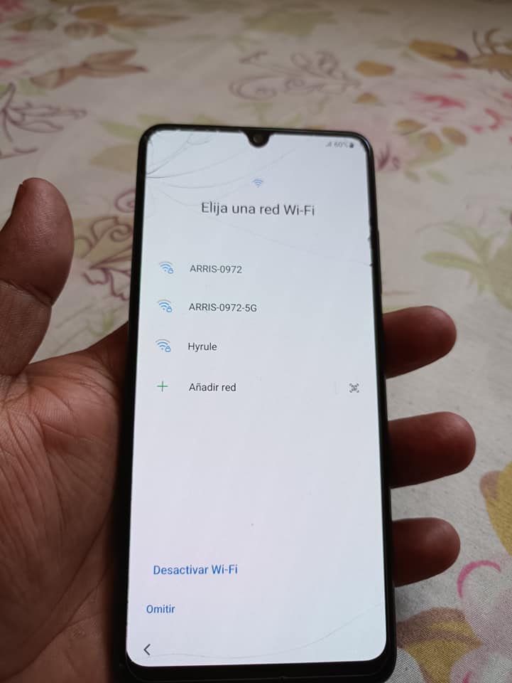 A32 dúos rajadito nada que afecta en su funcionamiento