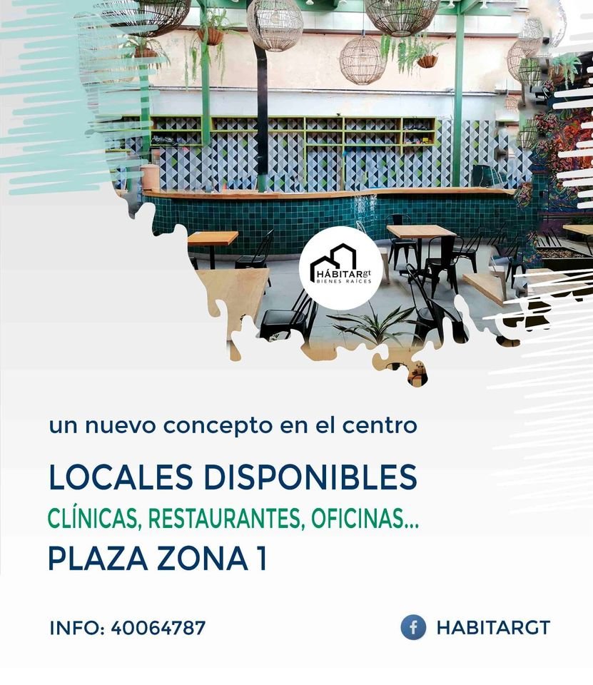 ALQUILO LOCAL PLAZA ZONA 1.