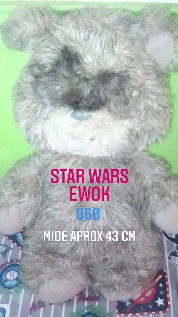 Vendo peluche de Star wars ewok
