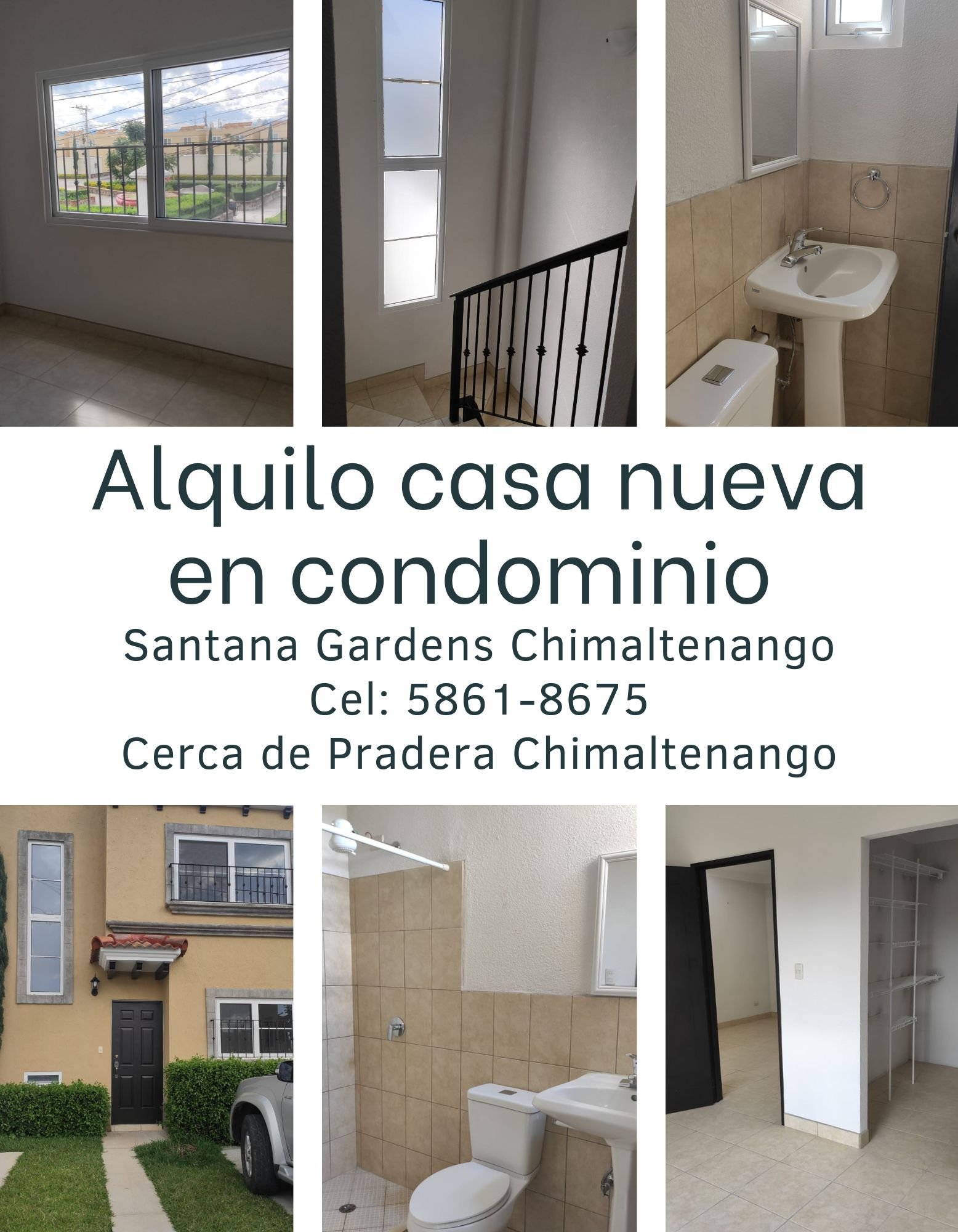 4 habitaciones 3 baños Casa
