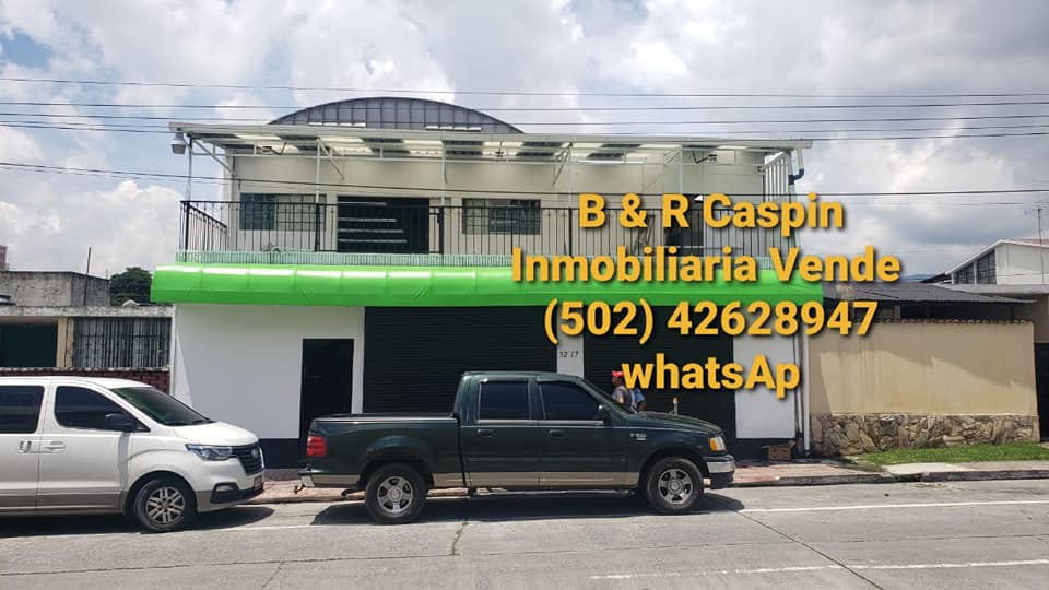 Vendo Bodega con Sala de Ventas Zona 11 Jardinez de Utatlan 2 Atras de Paiz 450mts.2 Construccion