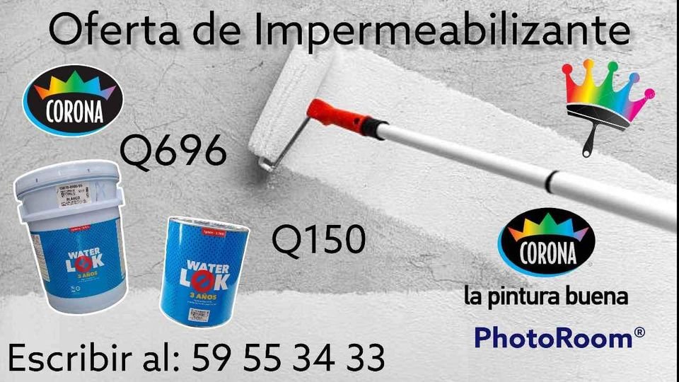 Oferta de impermeabilizante