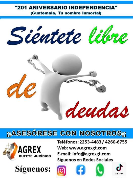 EN ESTE MES PATRIO: "...disfruta de una libertad total de deudas por tarjetas de