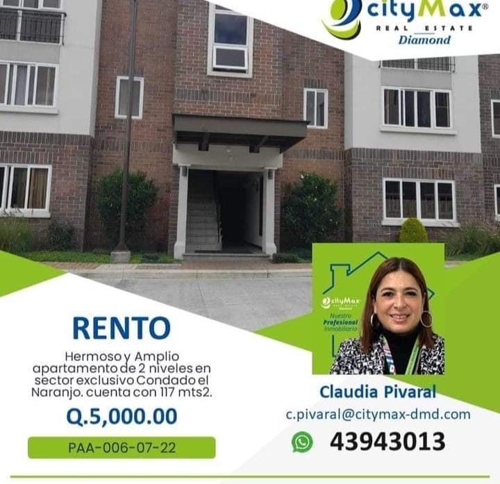 Alquilo Apartamento amplio em condado El Naranjo