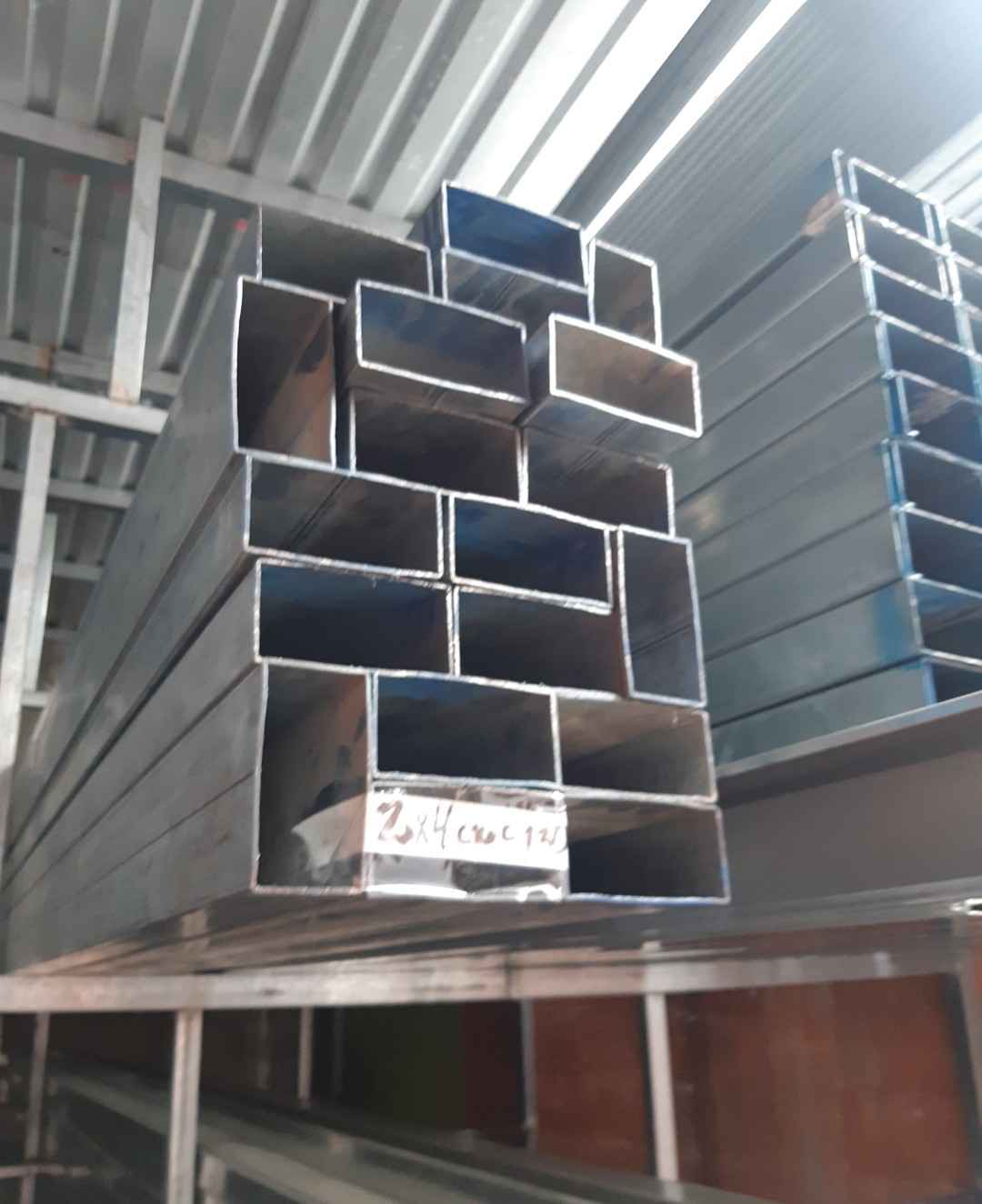Venta de tubos cuadrados y rectangulares galvanizados