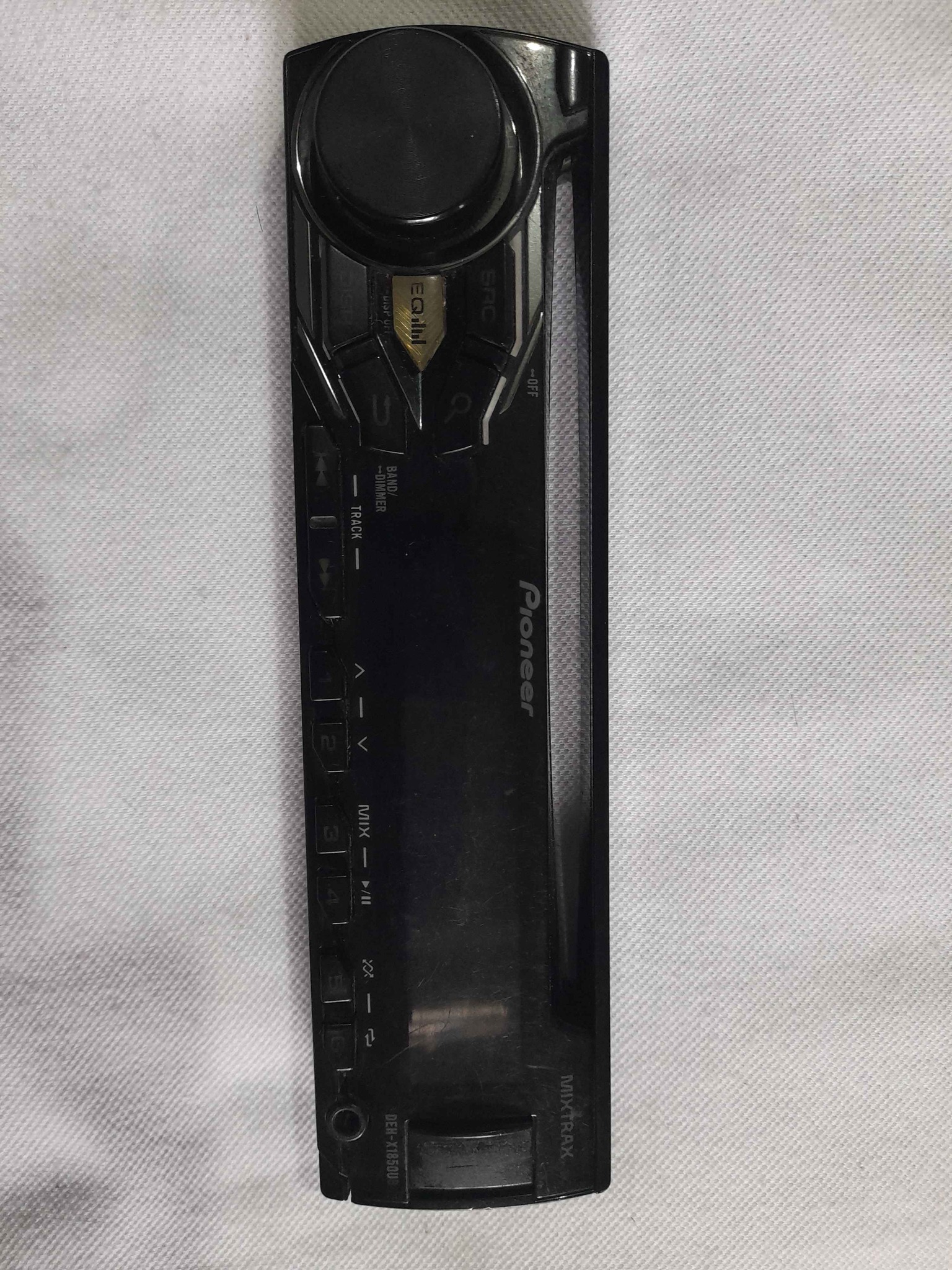 Carátula de radio pioneer