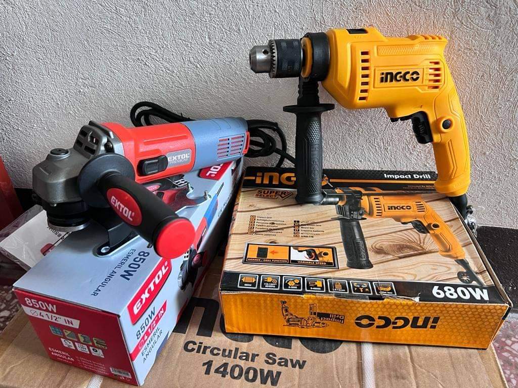 Combo barreno y pulidora