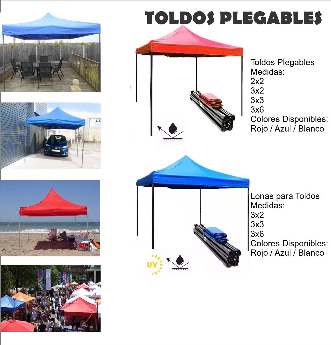 TOLDOS PLEGABLES